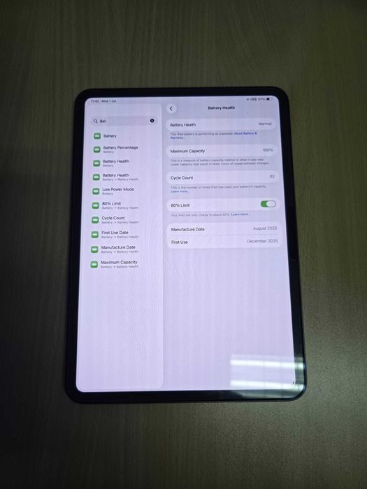 iPad Pro M5 11" 256GB Platinum – Como Novo | Apple Pencil + Teclado + Extras