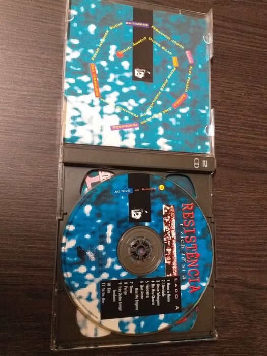 Cd duplo Resistência ao vivo no armazém 22,envio ctt