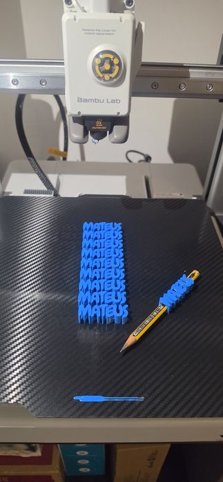 Nomes personalizados para lápis