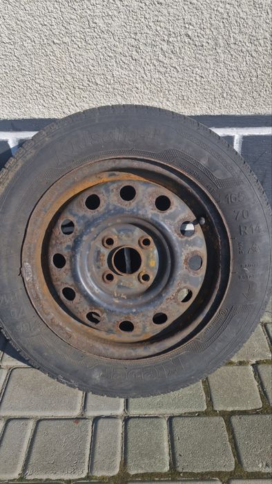 Всесезонна резина Kleber 165/70/R14 на стальних дисках R14