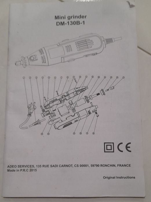 Mini-ferramenta Dexter DM-130B-1
Como novo