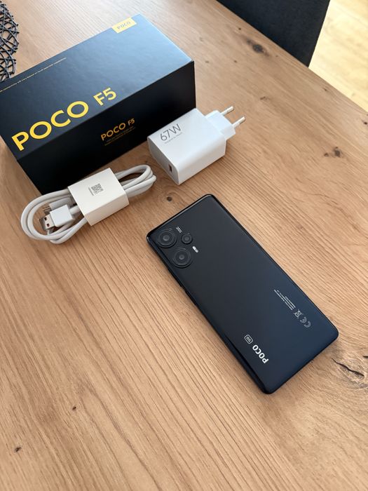 Telefon Xiaomi Poco F5 12/256 GB czarny