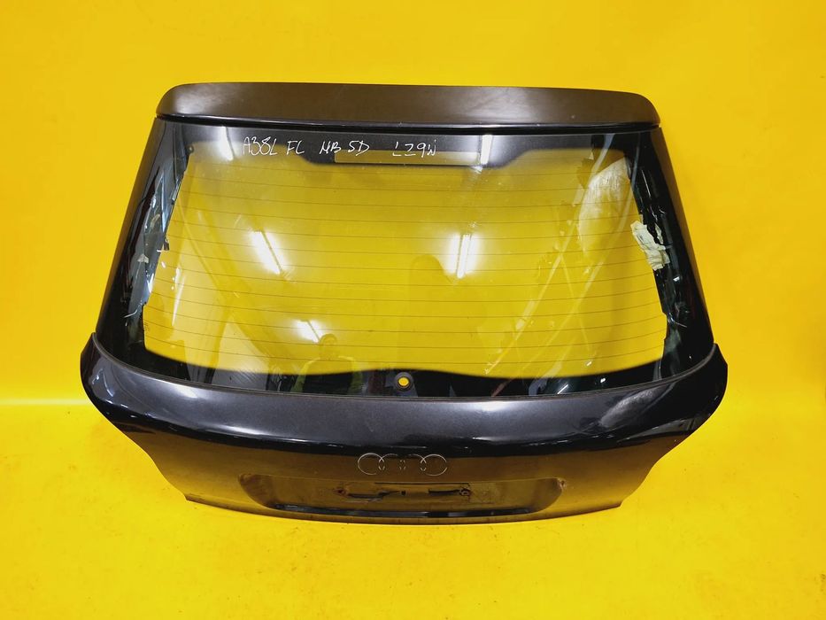 KLAPA TYLNA SZYBA BAGAŻNIKA AUDI A3 8L HB 5D LAK: LZ9W NR434
