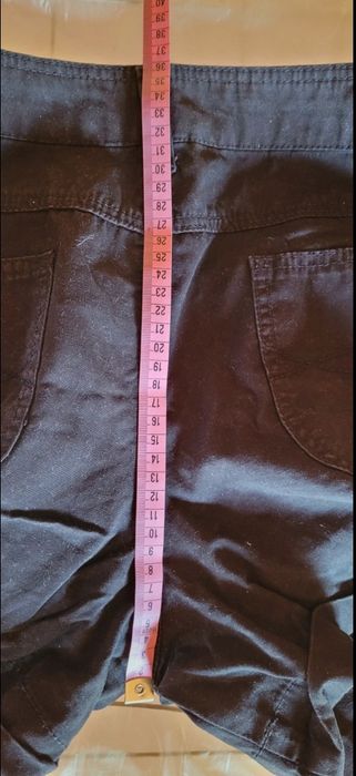 Czarne szorty krótkie spodnie L/XL Denim Co