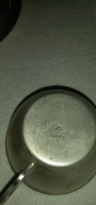 Продам кофейный набор ,покрытый серебром,с позолотой,без потертостей