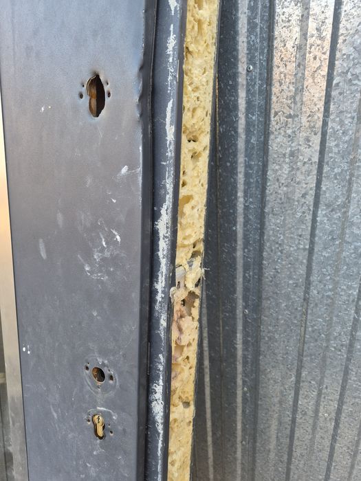 Drzwi zewnętrzne metalowe 100 lewe