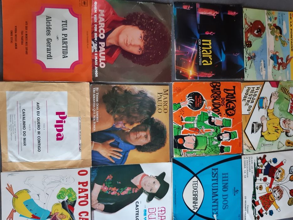 Discos singles em vinil