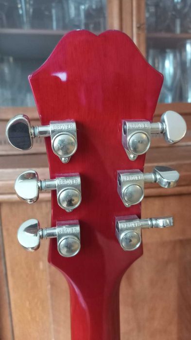 Gitara Epiphone Dot Cherry Red + futerał Ibanez + kabel STAN IDEALNY
