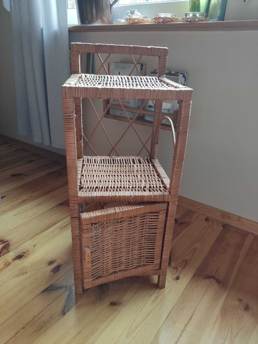 Szafka wiklinowa półka, regał