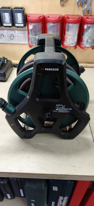 Wąż ogrodowy Parkside 20m zwijak 1/2