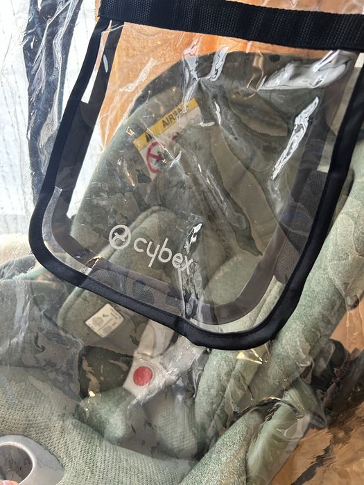 Ovo Cybex Cloud T com redutor, capa e adaptadores