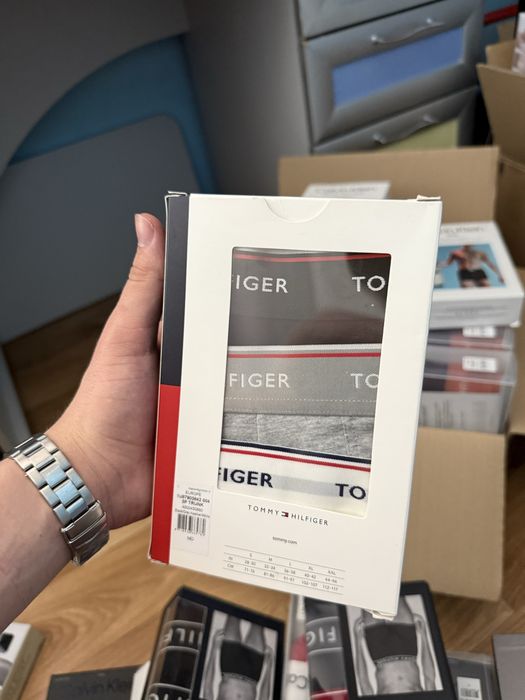 Оригінал! Чоловічі Боксери Lacoste, Tommy Hilfiger Calvin Klein M L XL