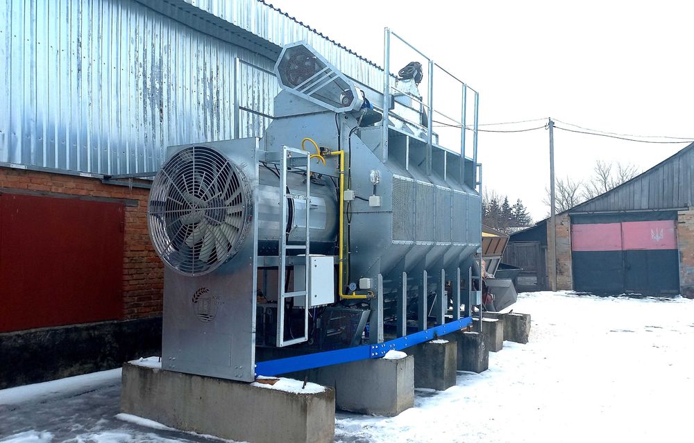 Зерносушарки Зерносушилки Сушки зерна Мобільні зерносушарки Нові і Б/В