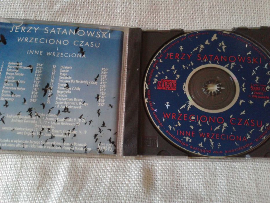 Jerzy Satanowski – Wrzeciono Czasu i Inne Wrzeciona   CD