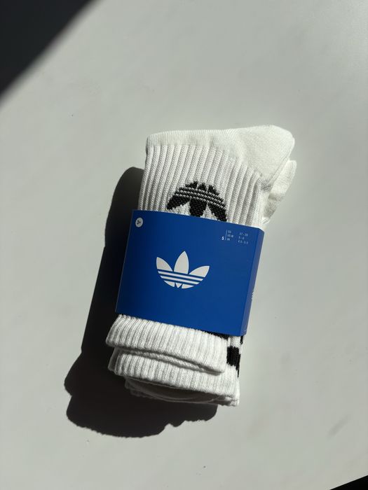 Białe skarpety adidas skarpetki