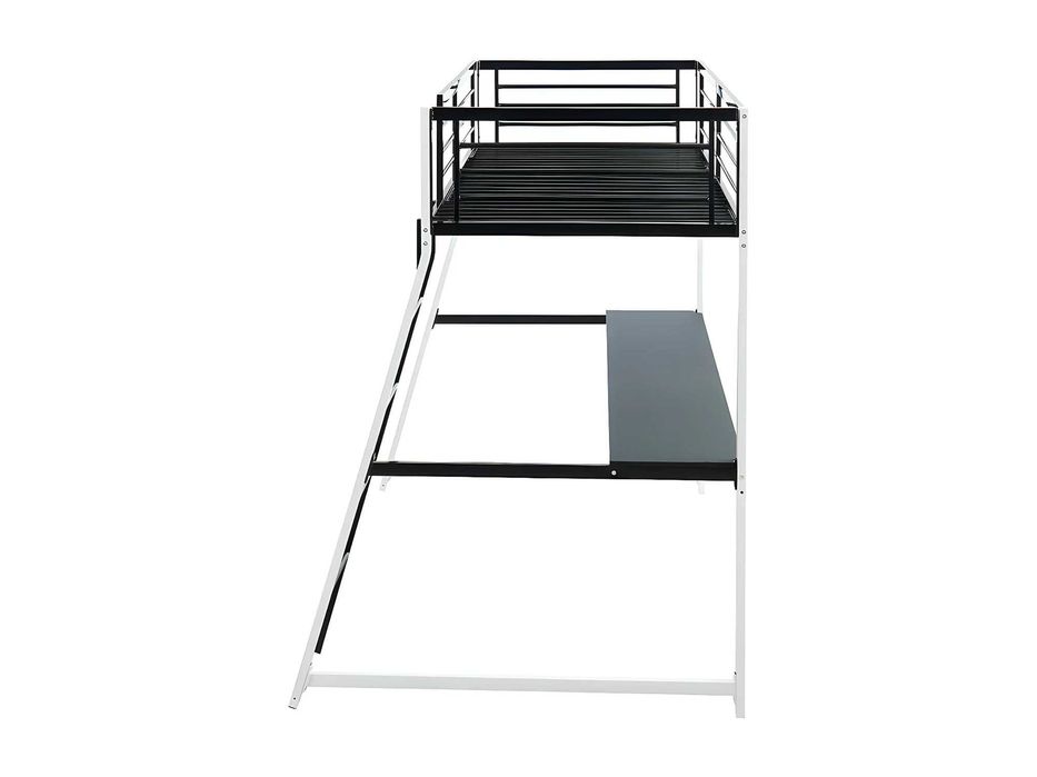 Cama e colchão, com secretária integrada 90x190 cm