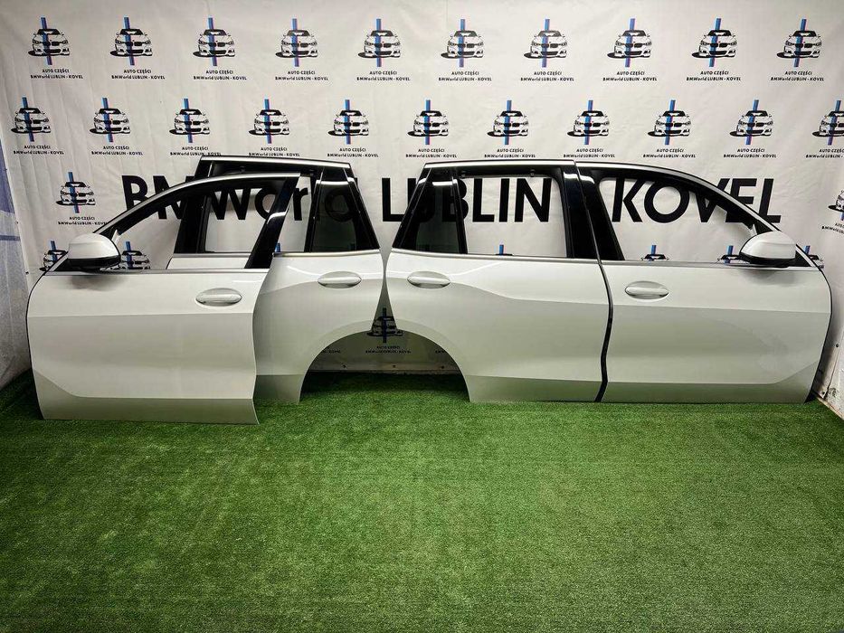 Двері BMW G05 LCI X5 в кольорі A96 Mineral White ПЕРЕД ЗАД ЛІВА ПРАВА