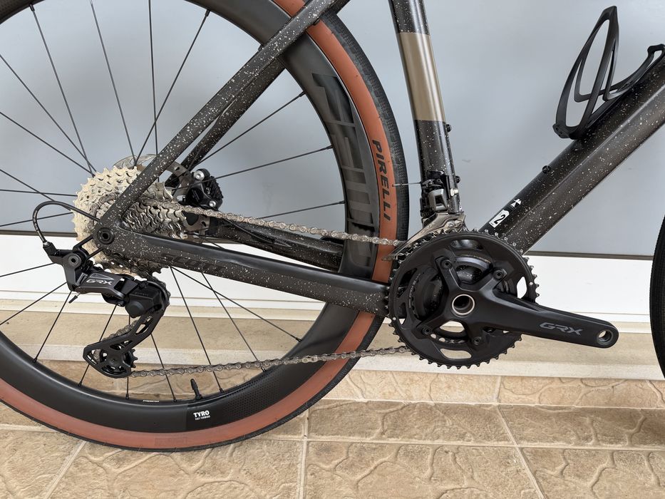 Bicicleta Scott de Gravel - Rodas em carbono