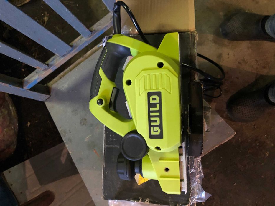 Рубанок электрический GUILD  PPL650G --82мм. Обмен.