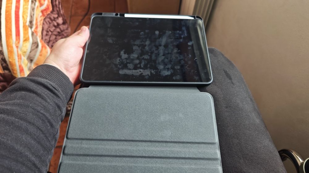 Xiaomi tab 7 com capa proteção e focus pen