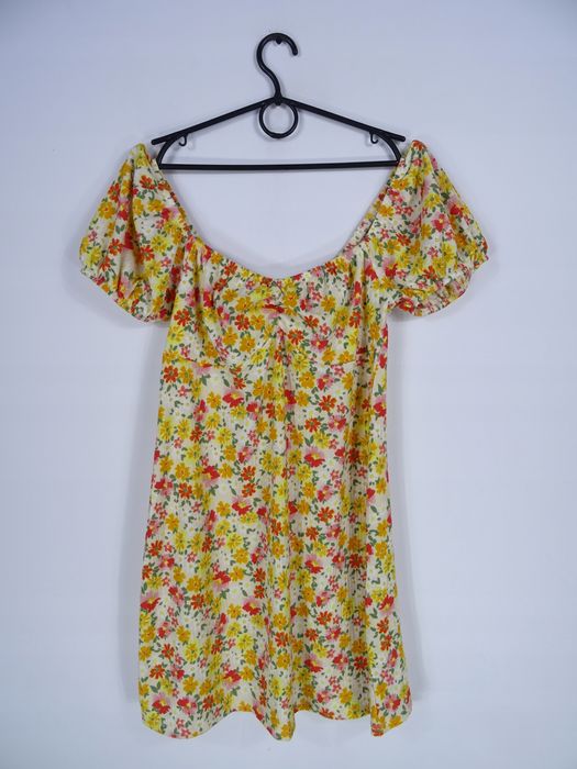 Tunika w kwiaty Stradivarius L 40 luźna