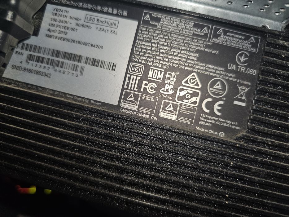 Monitor Asus Z G-Sync 180hz