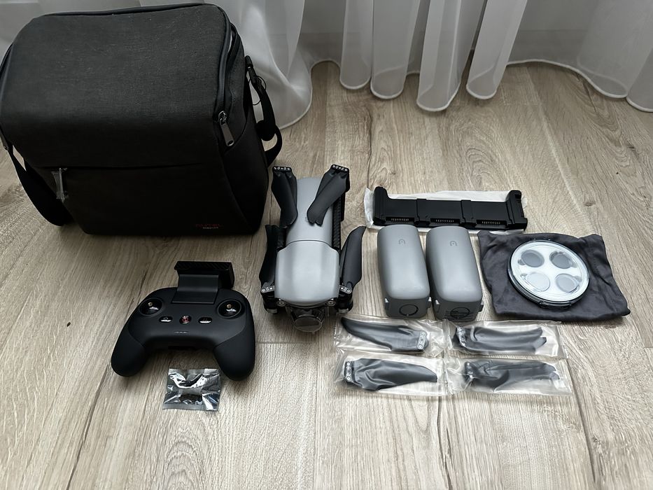 Квадрокоптер дрон Autel evo lite+ Premium Bungle gray