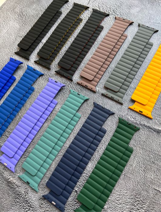 Ремінець для Apple Watch Aladrs Silicone Magnetic Sport