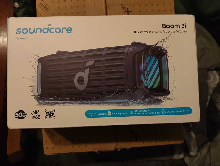 Głośnik Soundcore Boom 3i NOWY
