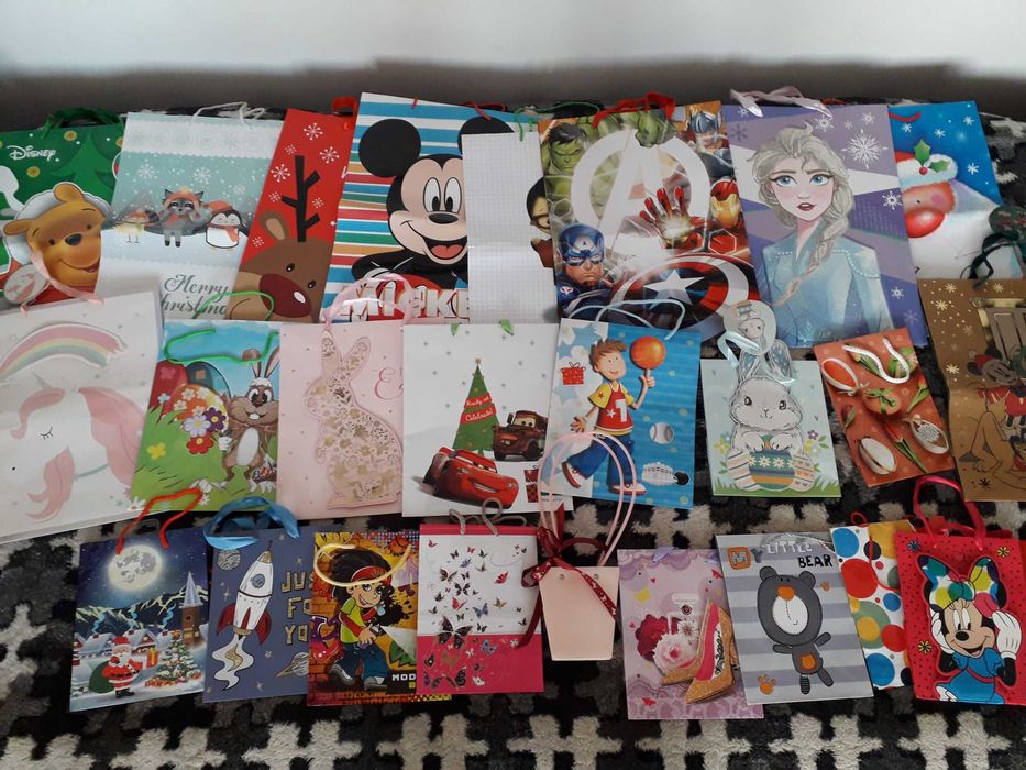 Torebki prezentowe 93 szt.