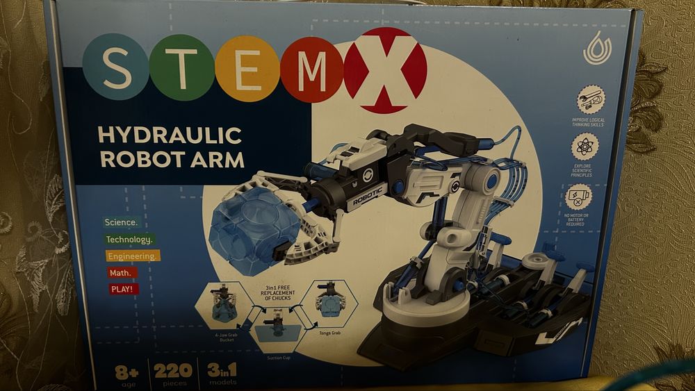 Stem x Конструктор 3В1: гідравлічна рука