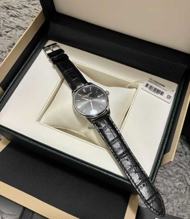 Relógio Luxo Frederique Constant Index Classic Quartz Full Set