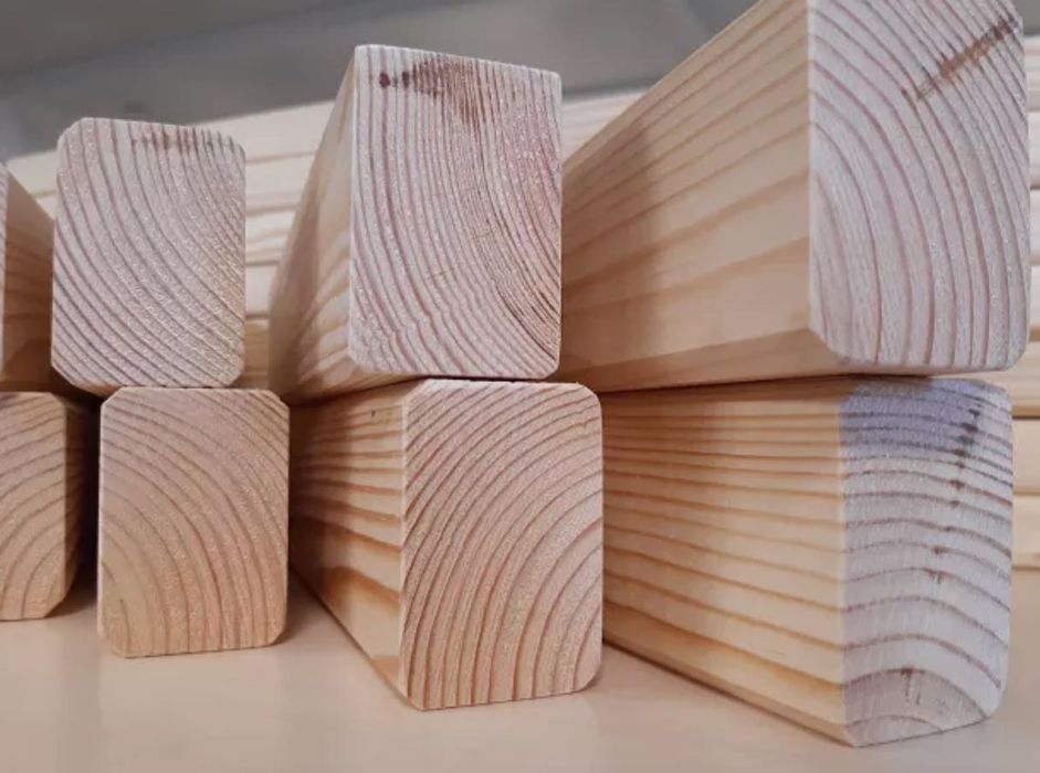 Łata suszona strugana- kantówka 40x60