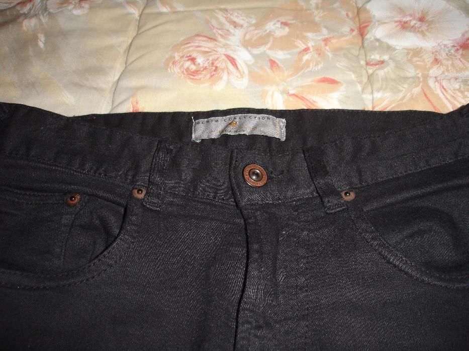 Calças Pretas Zara Man (Skinny) 38