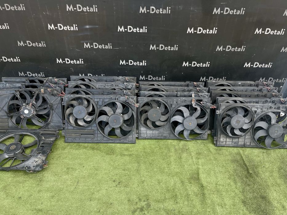 Вентилятор охолодженя радіатора Пасат Б6 Шкода А5 дифузор Passat Skoda