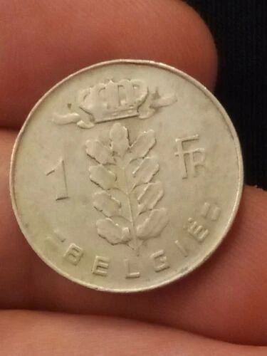 MOEDA / BÉLGICA / 1 FRANCO 1975