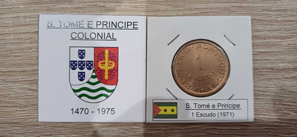 S. Tomé e Príncipe - 1 Escudo 1971