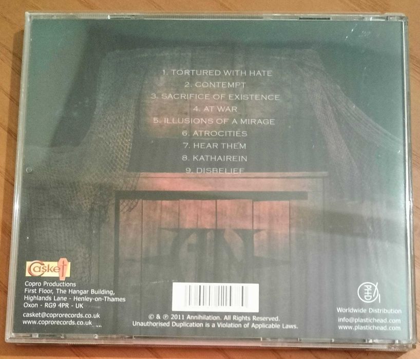 Annihilation - Against The Storm
