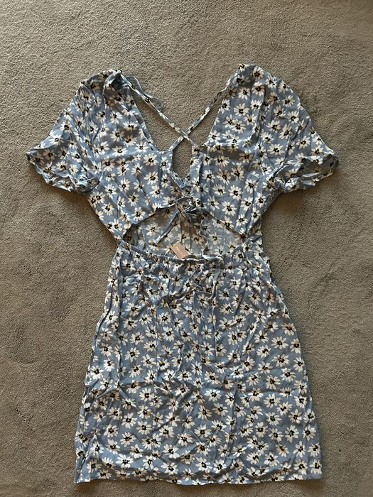 Vestido Pull&bear estampa flores