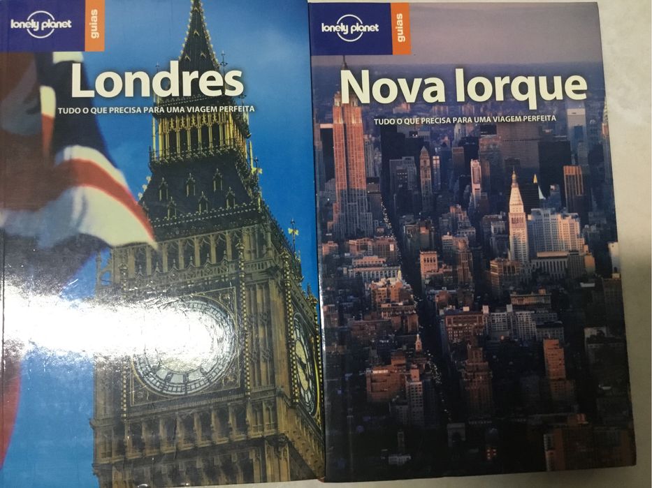 20 Guias de viagem Lonely Planet