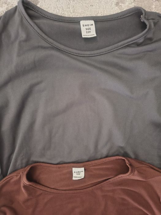 SHEIN 11Y  4x bluzka  cienka długo rękaw