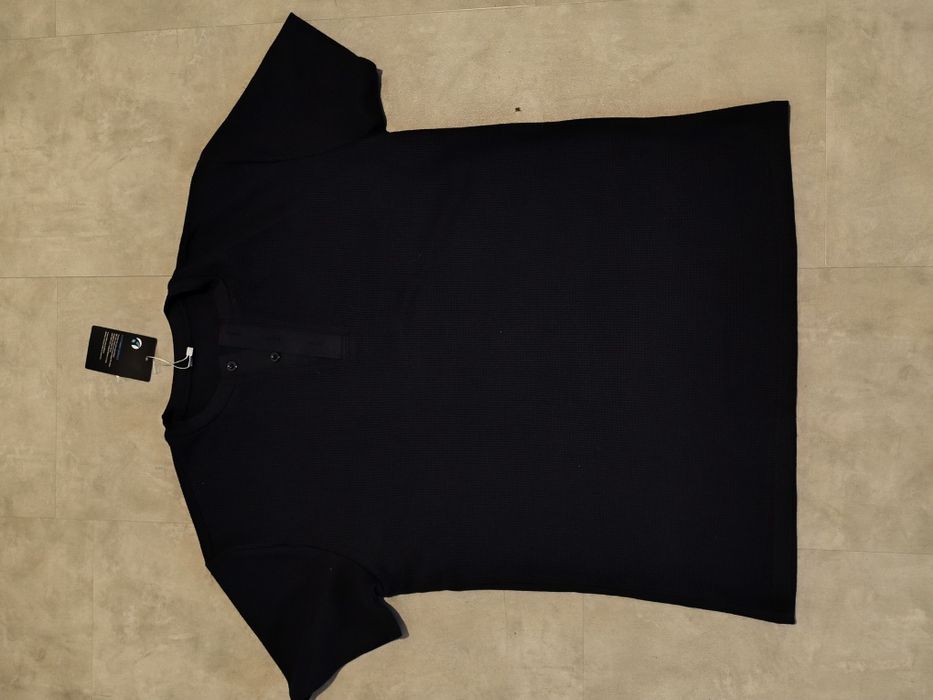 HMIYA Henley T-shirt z krótkim rękawem dla mężczyzn XL