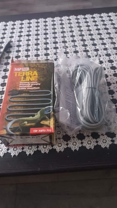 Kabel przewod grzejny silikonowy do terarium  hap pet terra line  80w