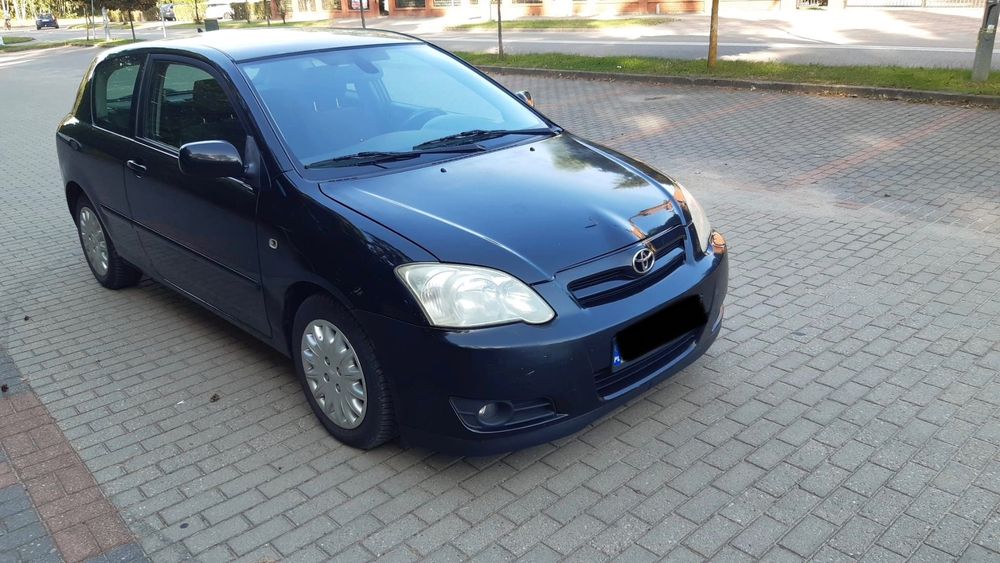 Toyota Corolla Toyota Corolla E12 1.6 Benzyna 110 KM Sol 2005