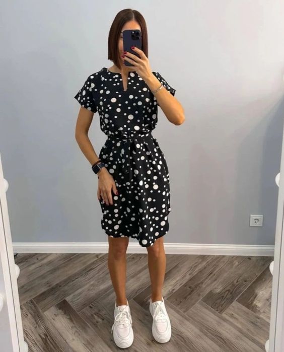 Женское легкое платье