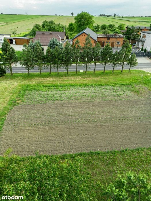 Działka budowlana z warunkami zabudowy k. Kalisza