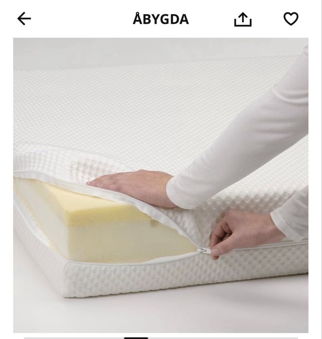 Colchao de cama 80x200cm