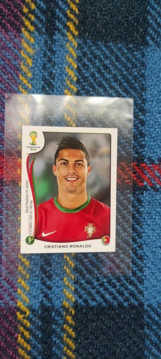 Cromo Cristiano Ronaldo Mundial 2014