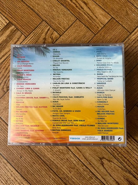Nº1 Kizomba 3 CD's vol.2 selado