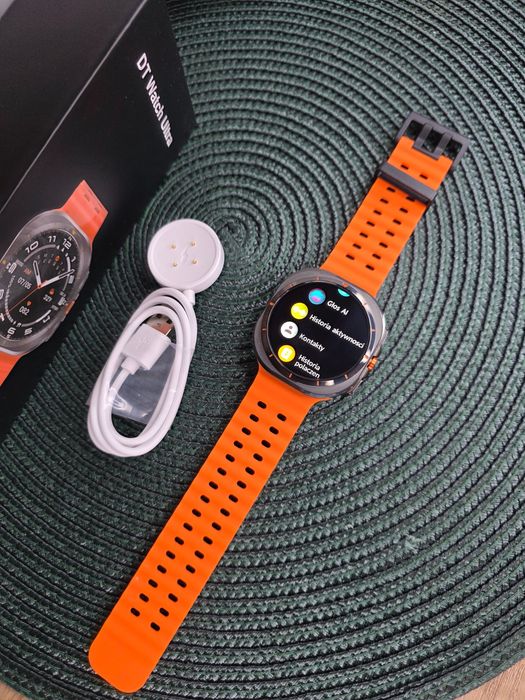 Smartwatch DT7 WATCH ULTRA , 32GB, Połączenia, Muzyka, Sport NOWY